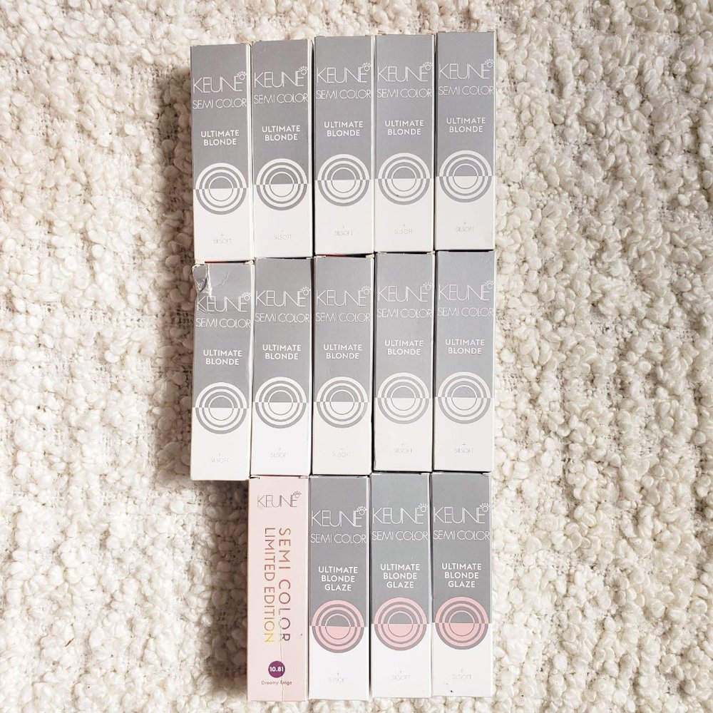 Keune Semi Ultimate Blonde Hair Color Bu